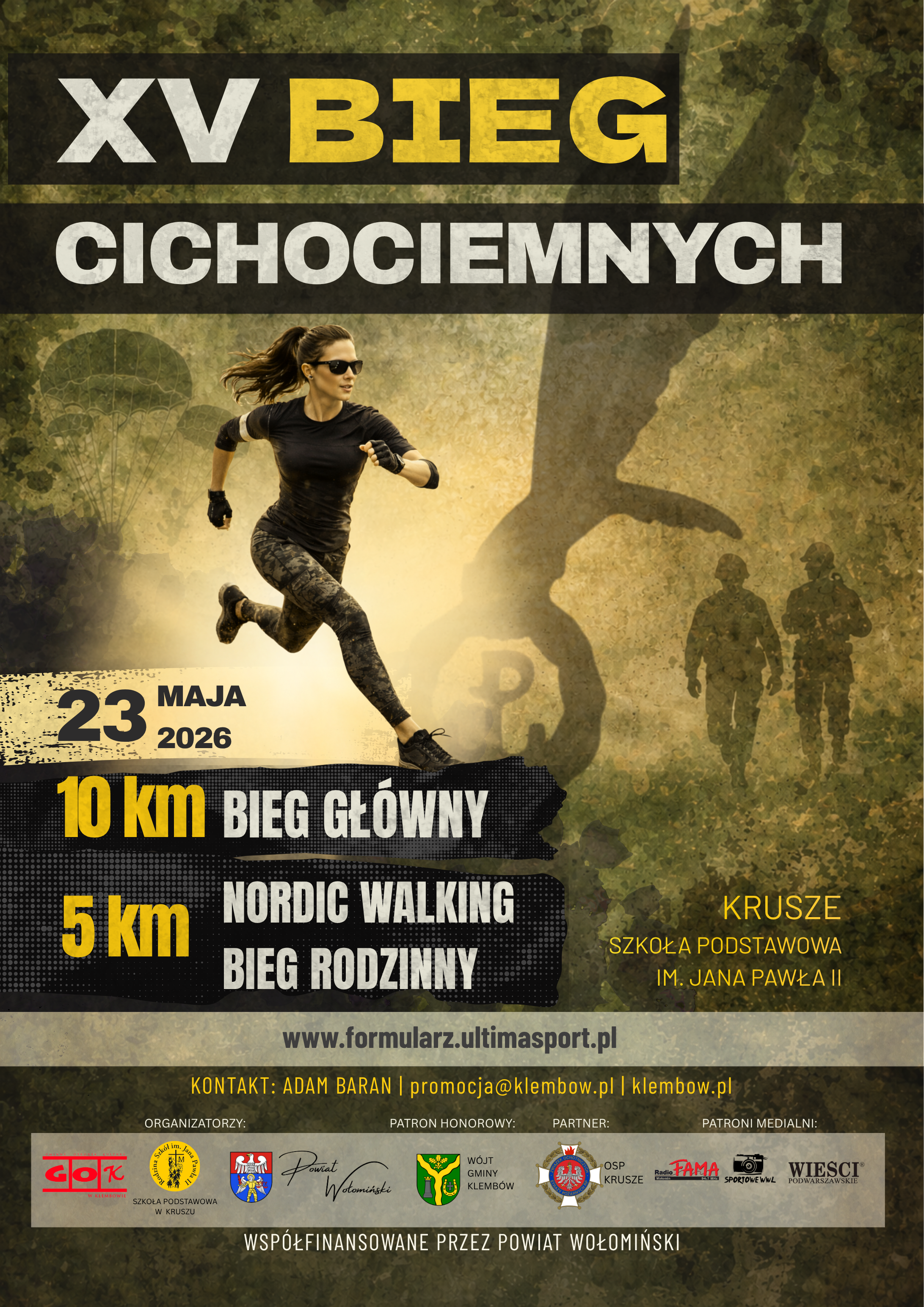 Zapraszamy do udziału w XV. edycji Biegu Cichociemnych!